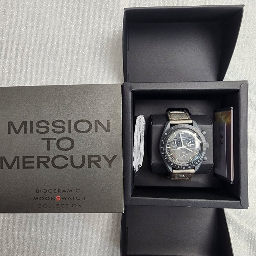 Swatch X Omega Bioceramic Moonswatch Mission To The MERCURY - Picture 5 of 8